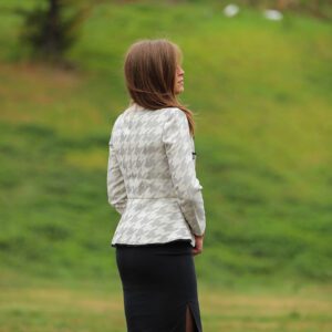 Pepita Women’s Suit | 2 Piece Set Jacket and Skirt | Pepita Romance