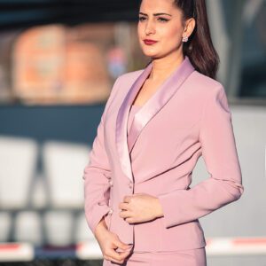 Pink Women’s Suit | 2 Piece Set Jacket and Skirt | Life in Pink