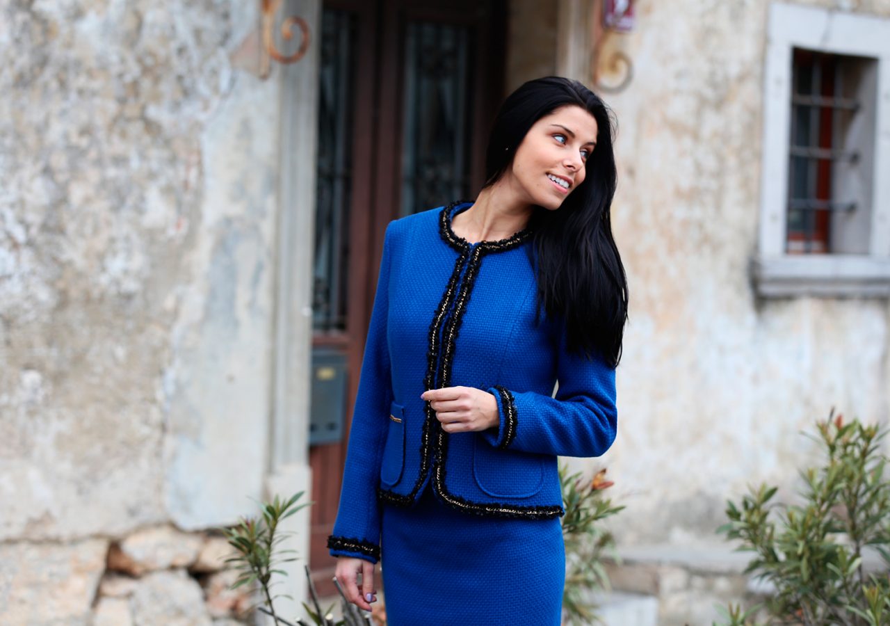 Royal Blue - Custom Women's Suits Made To Measure | Evelin Fashion