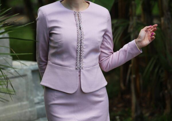 Lilac Women’s Suit | 2 Piece Set Jacket and Skirt | Spring Fairy Tale
