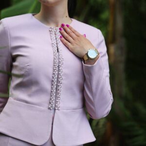 Lilac Women’s Suit | 2 Piece Set Jacket and Skirt | Spring Fairy Tale