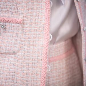 Pink Women's Suit | Jacket and Skirt 2 Piece Set | Iris