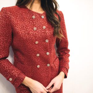 Red Women's Suit | Jacket and Skirt Set | Miranda